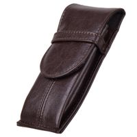 Piórnik skórzany 063K Brąz KEMER