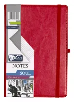 Soul Notes A5 Kratka Czerwony
