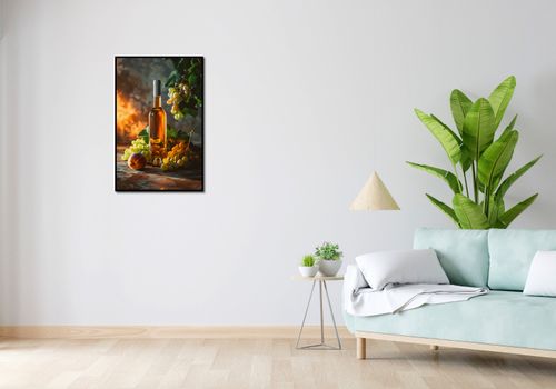 Plakat 53x81cm Bursztynowe Wino na Arena.pl