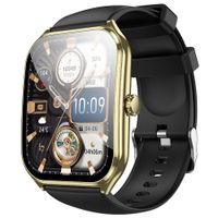Smartwatch Hoco 1,96" AMOLED IP67 z funkcją rozmowy Y28 złoty