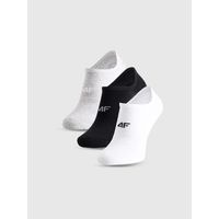 Skarpety casual stopki męskie (ZESTAW 3 szt.) 4F 4FWMM00USOCM477-90S 42