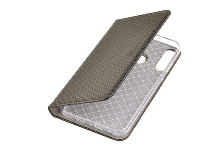 Etui Smart do Huawei P40 Lite E czarny zdjęcie 1