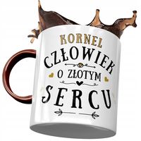 Kubek Bordowy Dla Kornela Kolegi Na Prezent Z Nadrukiem Ze Zdjęciem