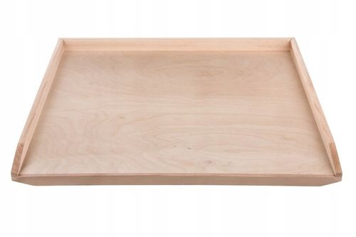 XXL DUŻA JEDNOSTRONNA STOLNICA DREWNIANA 70x50 cm na Arena.pl