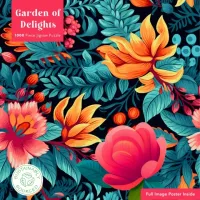 Adult Sustainable Jigsaw Puzzle Garden of Delights: 1000 el Earth-friendly