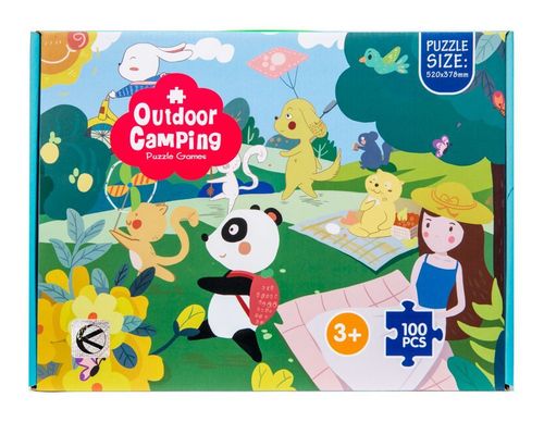 DLA DZIECI PUZZLE UKŁADANKA  100 ELEMENTÓW na Arena.pl