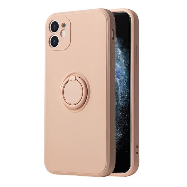 Vennus Silicone Ring do Iphone 13 Mini Jasnoróżowy zdjęcie 1
