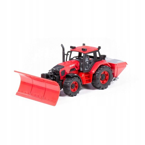 Wader Traktor "Belarus" do odśnieżania Czerwony zdjęcie 8