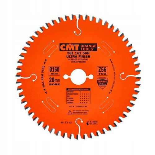 TARCZA PIŁA DO DREWNA 165X20 56Z CMT 281.166.56H na Arena.pl