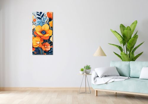 Obraz 40x90cm Kwiatowy Majestat na Arena.pl