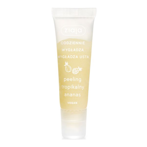 Ziaja Peeling do ust tropikalny ananas, 12ml zdjęcie 1