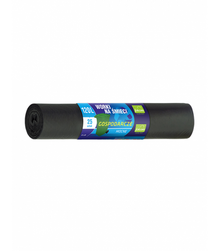 WORKI NA ŚMIECI GOSPODARCZE 120L 25SZT FOLCOM na Arena.pl