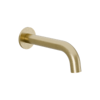 Delta PI wylewka wannowa ścienna, złoty szczotkowany