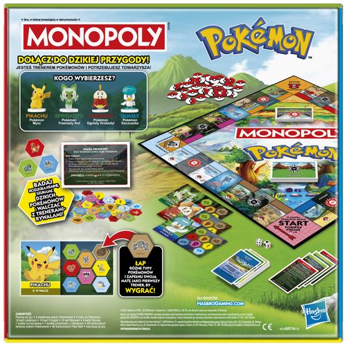 Monopoly: Pokémon (edycja polska) na Arena.pl