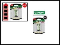 BAT0066B Baterie alkaliczne AAA VIPOW LR03 2szt/b