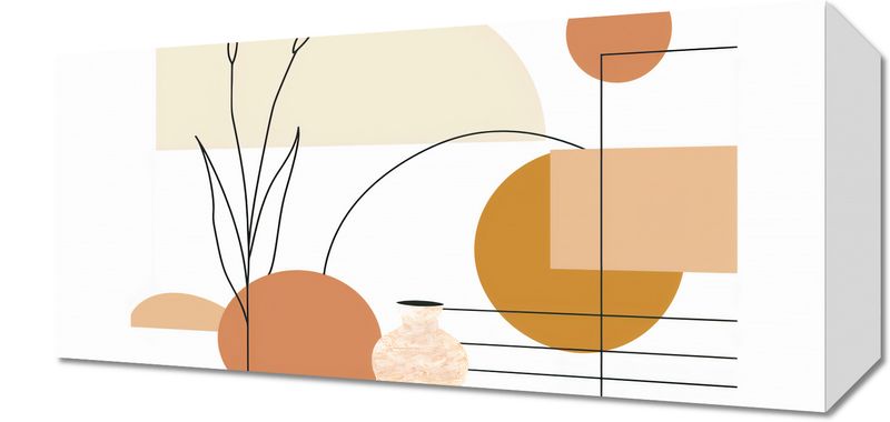 Obraz 40x20cm Terrakotowy Krzyk zdjęcie 1
