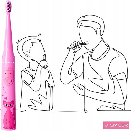 Szczoteczka Soniczna Elektryczna Dla Dzieci Do Zębów 3-12 Lat + 4 na Arena.pl