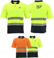 Koszulka Polo Z WŁASNYM HAFTEM LOGO odzież robocza firmowa reklamowa 5 szt.