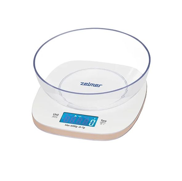 Waga kuchenna Zelmer ZKS1451 biały 5 kg zdjęcie 1