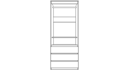 szafa MODERN C13 90x55 w.224 na Arena.pl