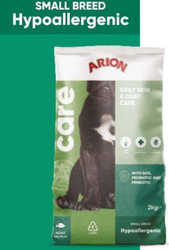 Arion Care Hypoallergenic small breed 2kg na Arena.pl