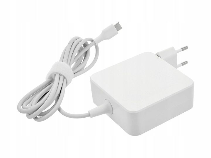 Zasilacz Ładowarka USB-C 65W do laptopa (Biały) zdjęcie 2