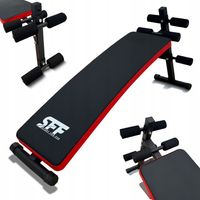 Ławeczka Ławka fitness do ćwiczeń trening wielofunkcyjna regulowana