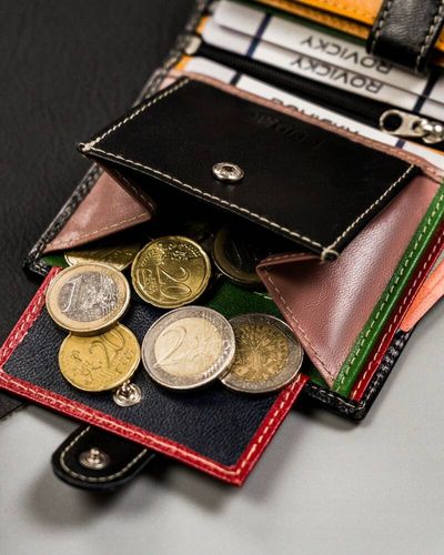 mały, skórzany portfel męski - rovicky na Arena.pl
