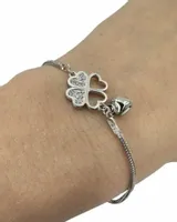 Bransoletki Srebrna Bransoletka Koniczyna SREBRO 925Trusky