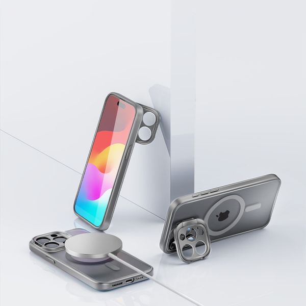 Plecki niktrade do Apple iPhone 15 Pro Max szary zdjęcie 5