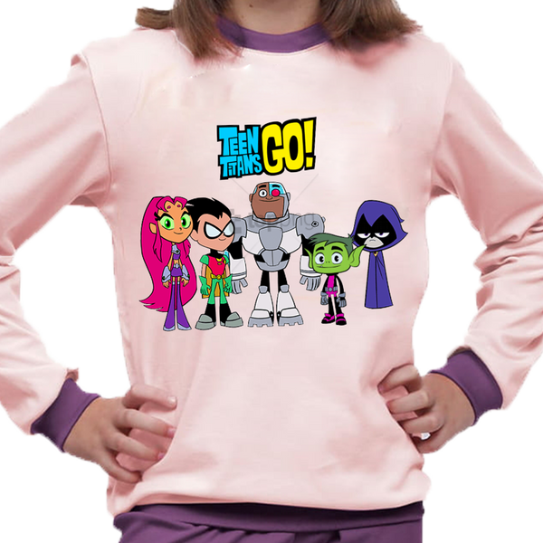 Piżama dziecięca Młodzi Tytani zdjęcie 1