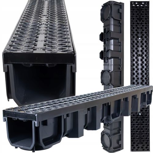 ODWODNIENIE LINIOWE GARAŻU B125 12,5 tony KORYTKO GRUBY RUSZT H105 na Arena.pl