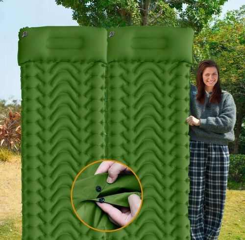 MATA SAMOPOMPUJĄCA KARIMATA 196x68x8CM Z PODUSZKĄ na Arena.pl