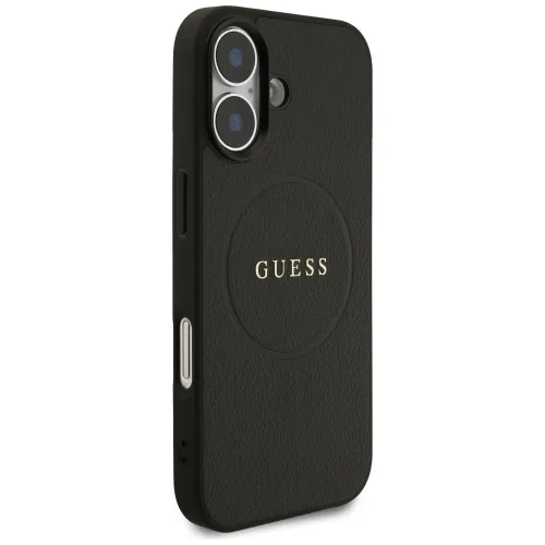 etui guess grained ring magsafe do iphone 17 - czarne na Arena.pl