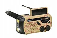 Radio Alarmowe BLAUPUNKT ER10DC SURVIVAL FM LED SOS SOLAR Dynamo Power Bank
