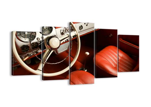Obraz Na Płótnie - Samochód Retro - 160X85 Cm - Ea160X85-0149 na Arena.pl