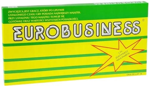 Gra planszowa EUROBUSINESS klasyczna gra ekonomiczna na Arena.pl