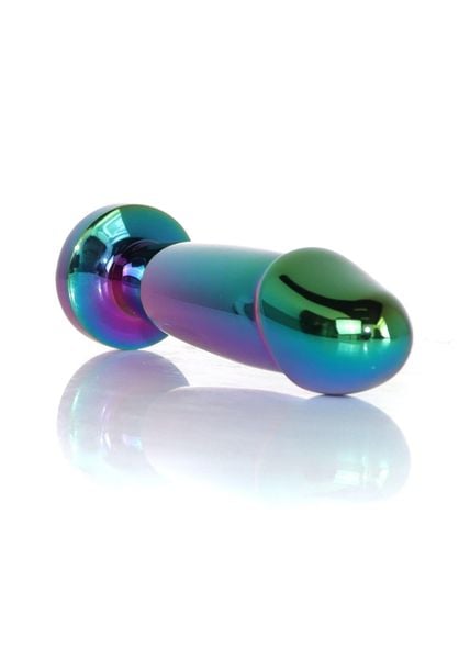 Plug-Jewellery Multicolour Penis Plug- Clear S zdjęcie 2