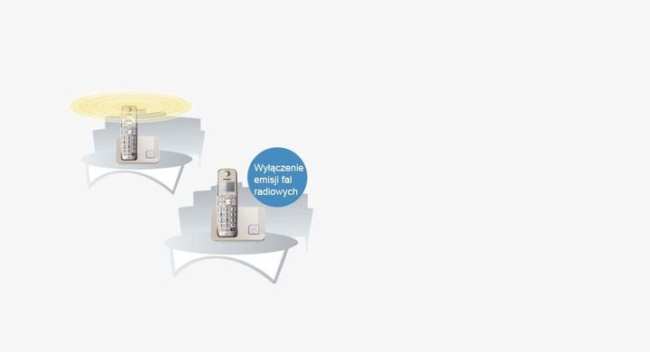 TELEFON PANASONIC KX-TGE210PDN zdjęcie 3