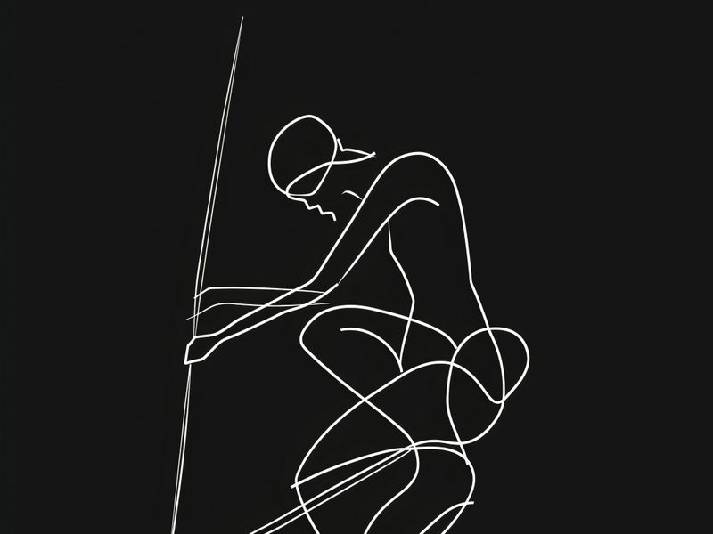 Plakat 100x75cm Linia zdjęcie 1