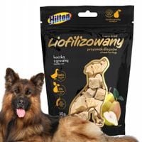 liofilizowany przysmak z kaczką i gruszką 50g dla psa hilton