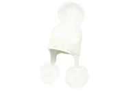 Jamiks MATHILDA czapka dziewczynka jenot ecru 50-52