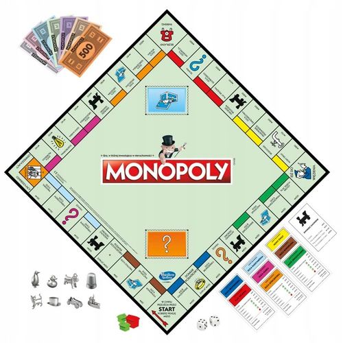 HASBRO Gra Monopoly klasyczny polska wersja C1009 na Arena.pl
