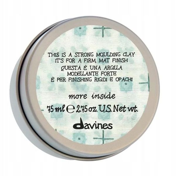 Davines Strong Moulding Clay mocno utrwalająca glinka matująca 75 ml zdjęcie 1