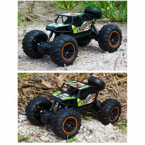 SAMOCHÓD ZDALNIE STEROWANY TERENOWY, AUTO NA PILOTA, DUŻY, AKU+EBOOK+GRATIS na Arena.pl
