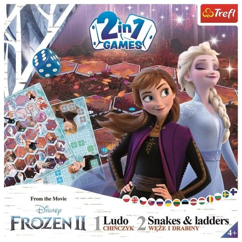 gra chińczyk węże i drabiny frozen 2 02068 na Arena.pl