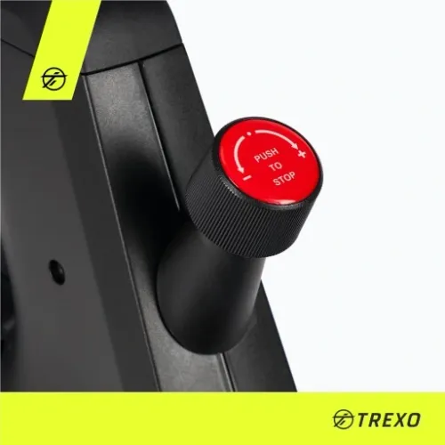 Rower stacjonarny treningowy TREXO czarny EB-500 na Arena.pl