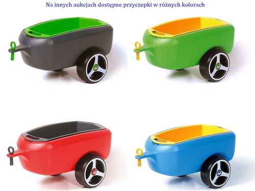 Przyczepka brumee CAREE czerwony na Arena.pl