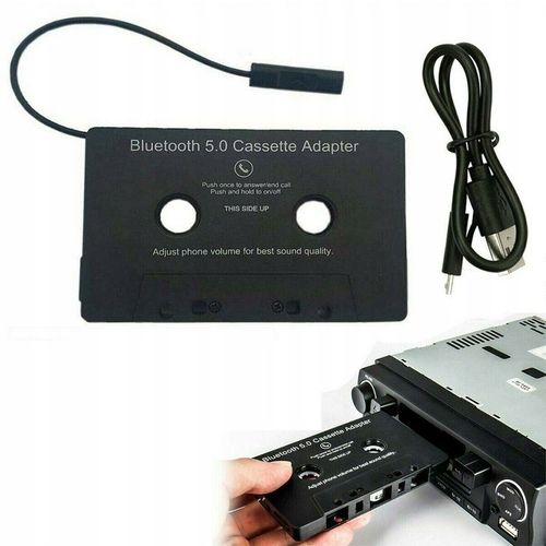 KASETA BLUETOOTH 5.0 DO RADIA ADAPTER TRANSMITER na Arena.pl