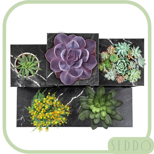 Kwietnik na 6 doniczek loftowy 68 cm Industry na Arena.pl